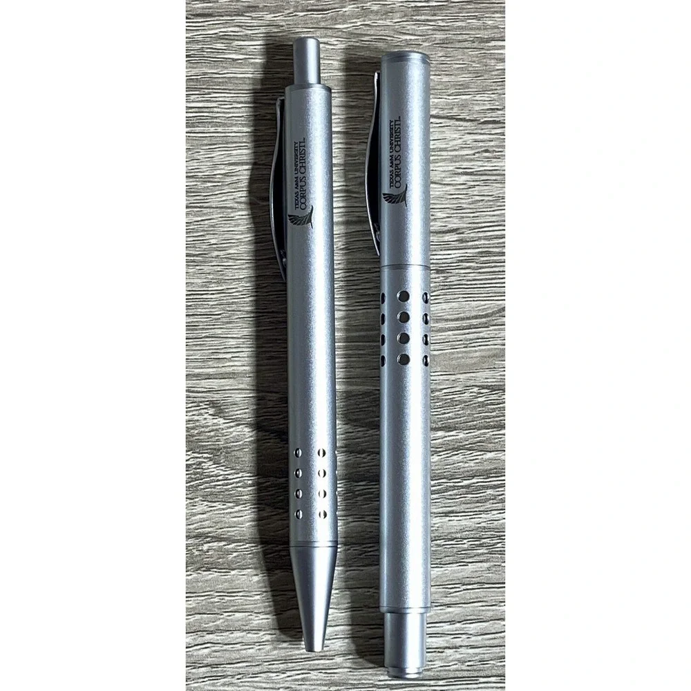 Texas A&M University Corpus Christi Set: Card Holder, Pens, Keychain, Money Clip
